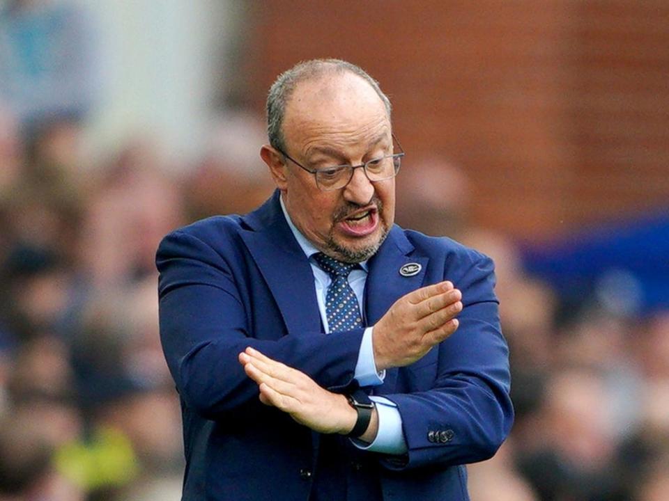Everton manager Rafael Benitez is trusting his experience to arrest the club’s slide (PA Wire)