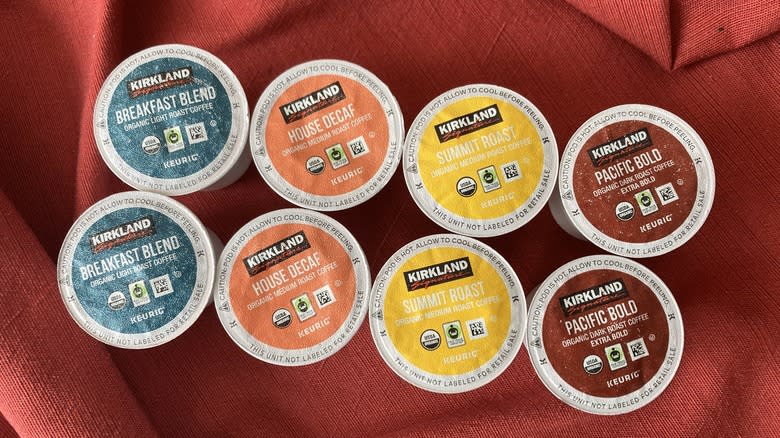 Kirkland brand coffee pods