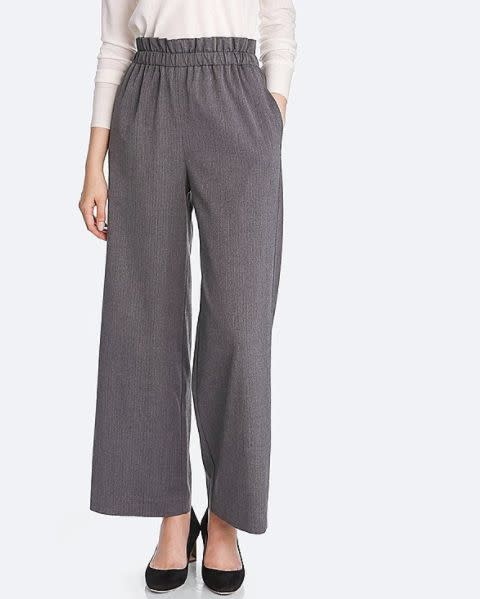 <a href="https://www.uniqlo.com/us/en/women-high-waist-gathered-wide-leg-pants-404006.html?dwvar_404006_color=COL06&amp;cgid=women-pants" target="_blank">Shop them here</a>.&nbsp;