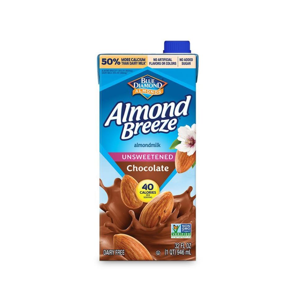 15) Almond Breeze Unsweetened Chocolate Almondmilk