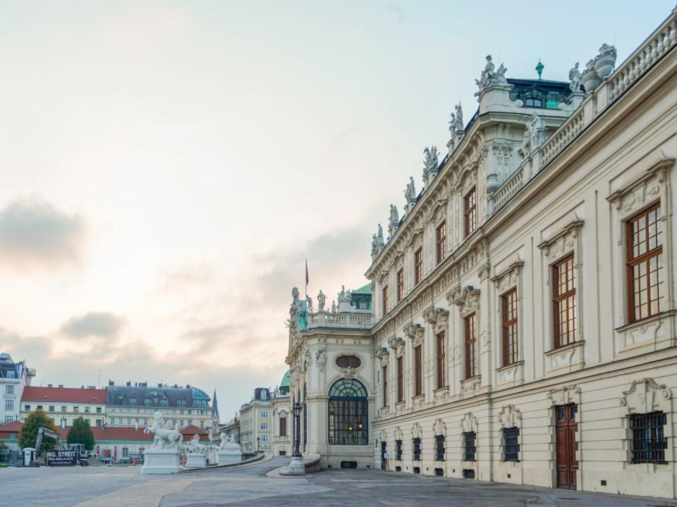 Belvedere palace Vienna