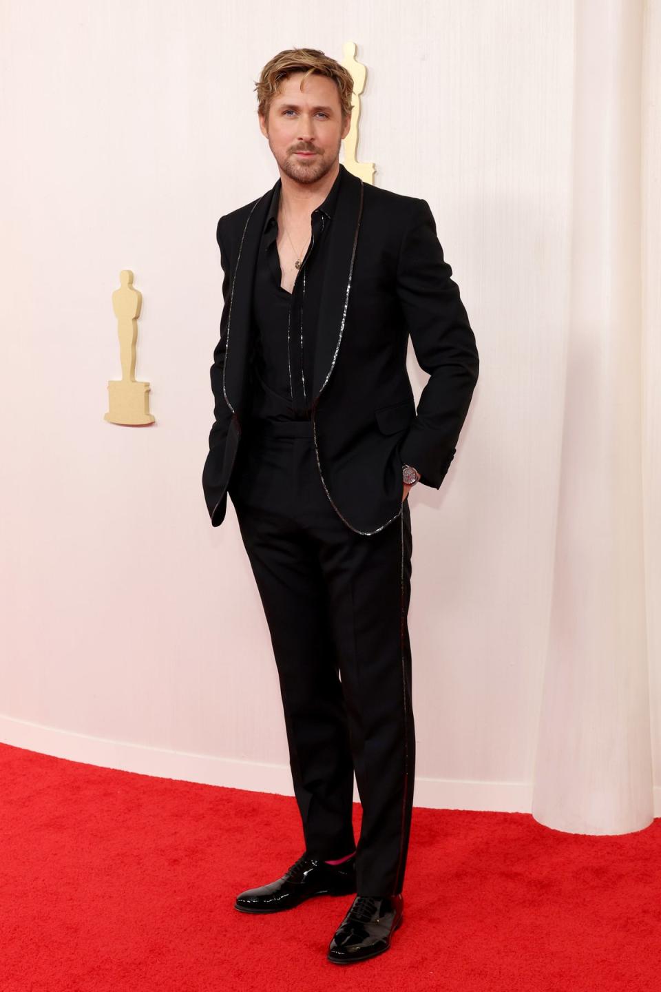Ryan Gosling in Gucci (Getty Images)