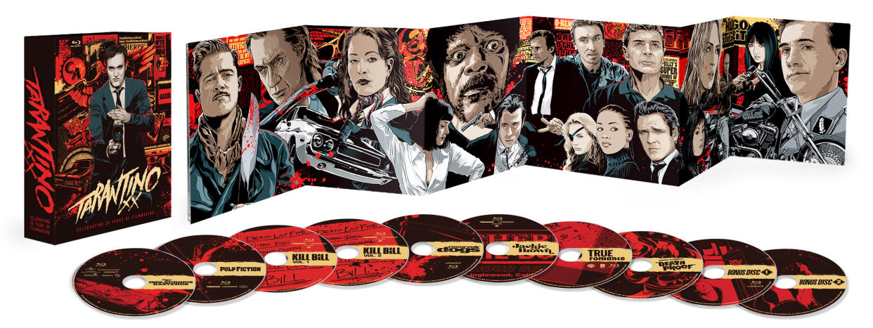 Tarantino XX: 8-Film Collection Box Art