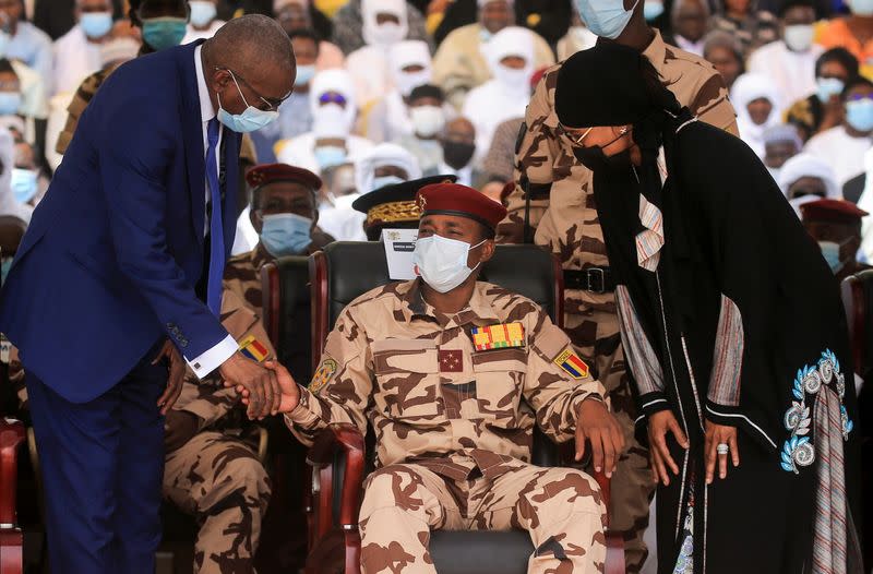 Funeral of late Chad's President Deby in N'Djamena