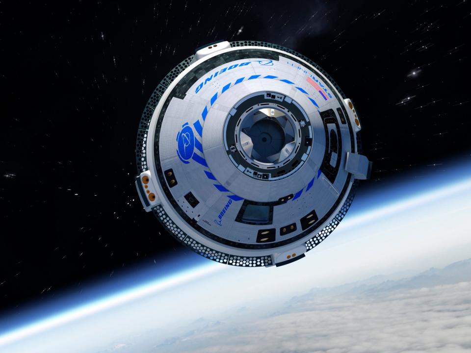 boeing cst 100 starliner spaceship space capsule nasa commercial crew program ccp orbiting earth illustration 317188 33_CST_Flip_fr01_