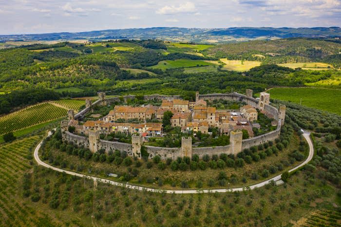 Monteriggiori in Tuscany Italy