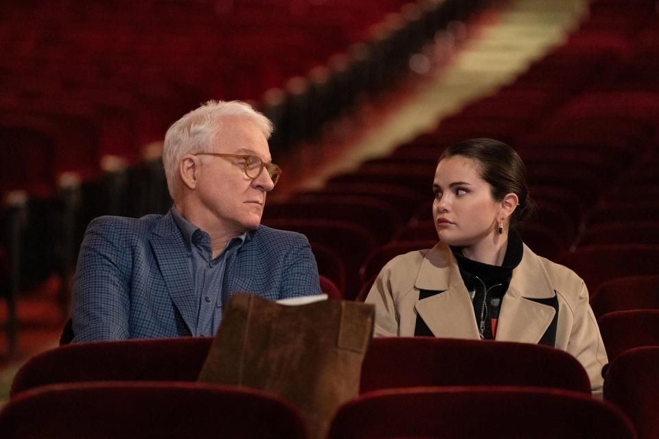 steve martin, selena gomez, only murders in the building season 3