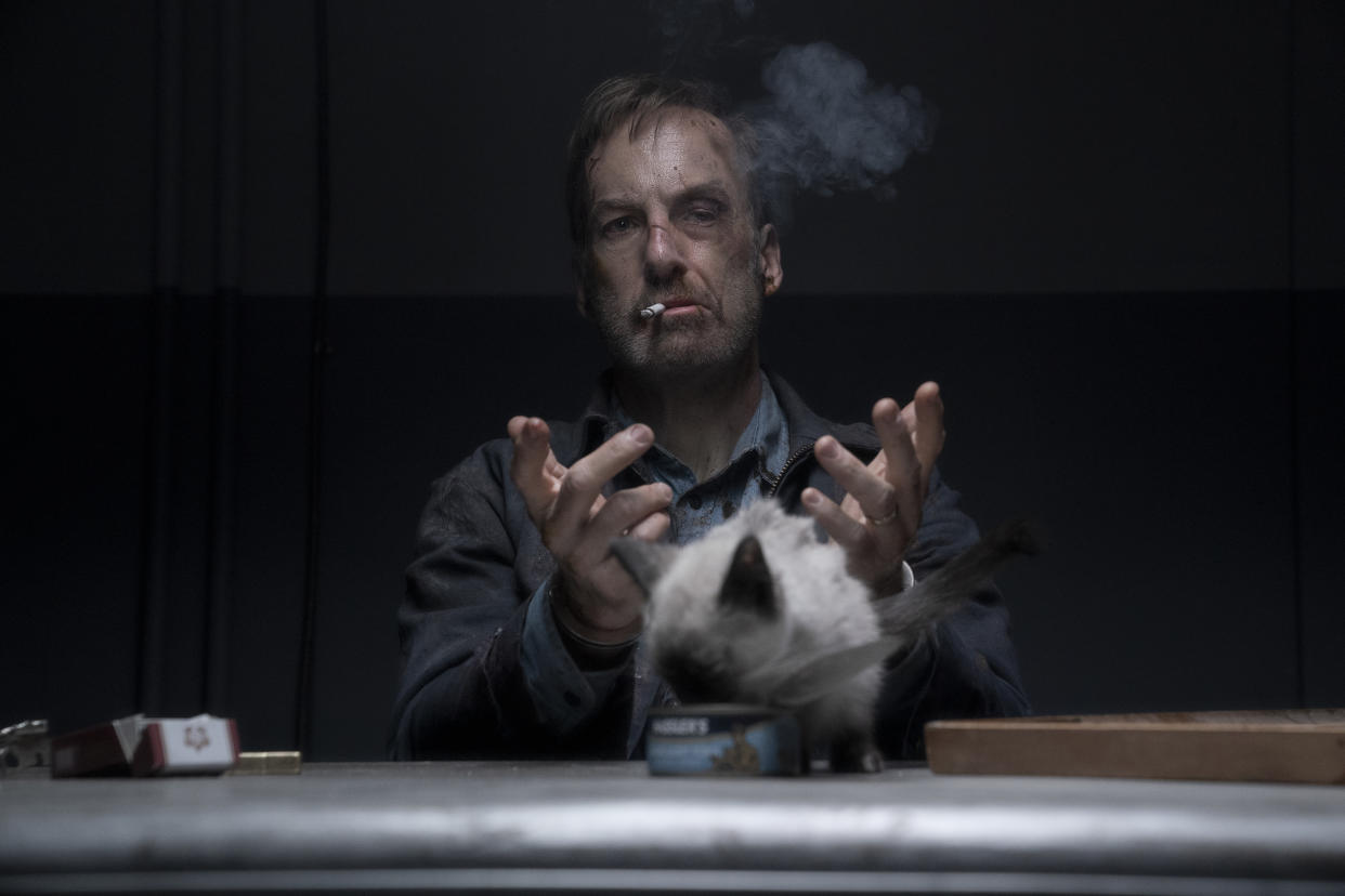 Bob Odenkirk as Hutch Mansell in Nobody, directed by Ilya Naishuller. (Universal Pictures)