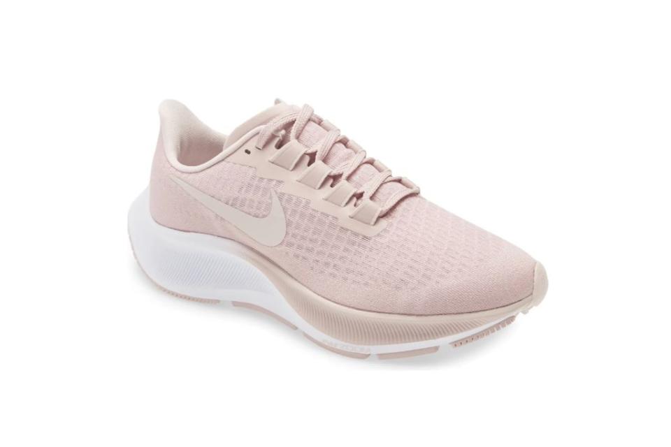 Nike Air Zoom Pegasus 37, Pink Sneakers, Running Shoes