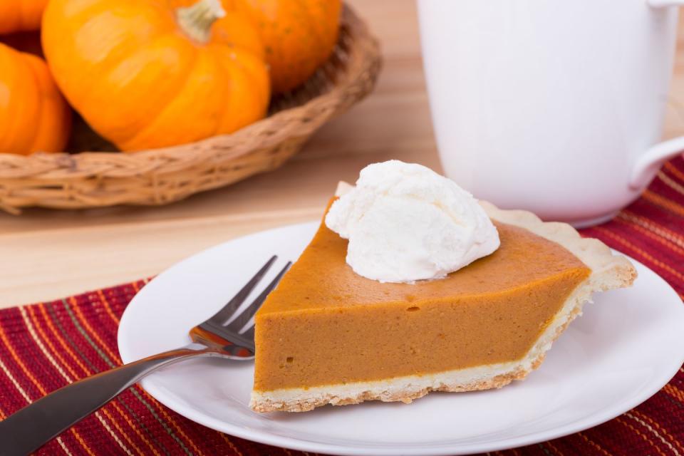 Slice of Pumpkin Pie