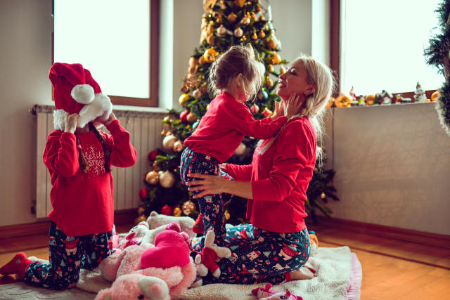 Best matching Christmas pyjamas for families, couples, kids — and even pets