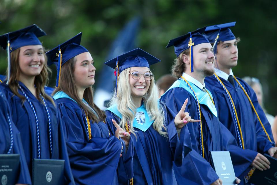 Scenes from Anderson County High School graduation, in Clinton, Tenn., Friday, May 10, 2024.