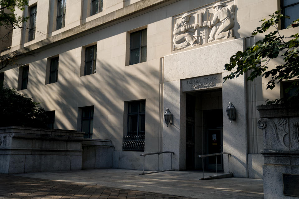 La sede de la Comisión Federal de Comercio de Estados Unidos, en Washington, el 11 de agosto de 2021. (Stefani Reynolds/The New York Times)