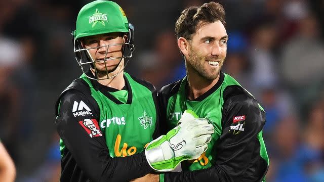 Handscomb and Glenn Maxwell