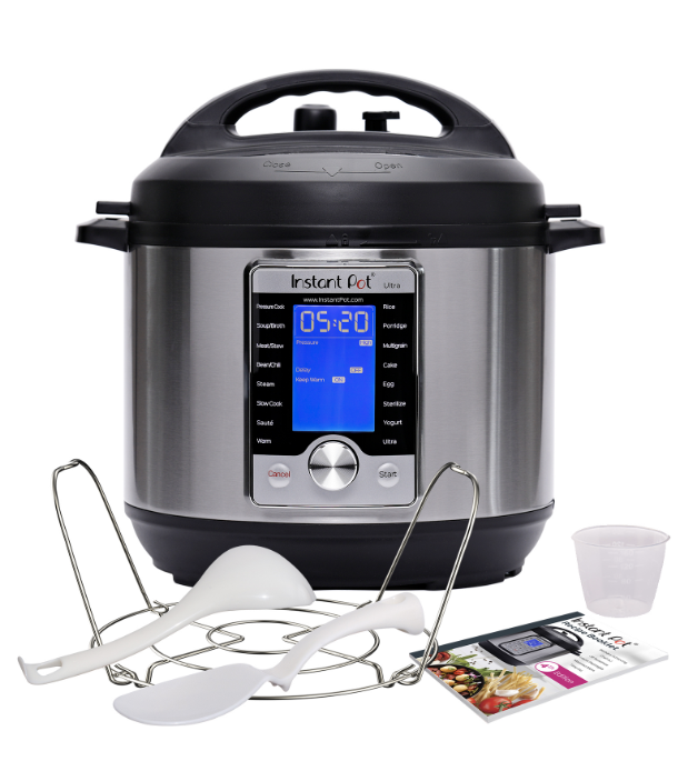 Instant Pot Ultra 8 Qt 10-in-1 Multi- Use Programmable Pressure Cooker. (Photo: Amazon)