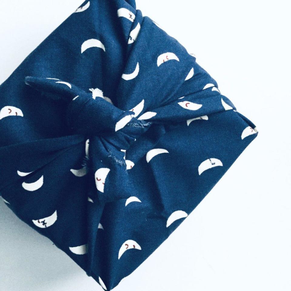 <p>As we've woken up to the impact single-use plastic is having on the planet, more and more of us are searching for sustainable gift wrap alternatives.<br><br>So far this year, Etsy has seen over 25,000 searches related to 'wrapping cloth'. Reusable gift wrap is an impactful way to reduce<br>waste, while still still making your Christmas gifts pop.</p><p>An essential element of Japanese culture, the furoshiki is a traditional fabric used time and time again to wrap, cover or carry just about anything. A gift in itself.</p><p><a class="link " href="https://www.etsy.com/uk/listing/619134137/furoshiki-wrapping-cloth-bojagi-reusable" rel="nofollow noopener" target="_blank" data-ylk="slk:BUY ETSY'S FUROSHIKI WRAPPING CLOTH;elm:context_link;itc:0;sec:content-canvas">BUY ETSY'S FUROSHIKI WRAPPING CLOTH<br></a></p>