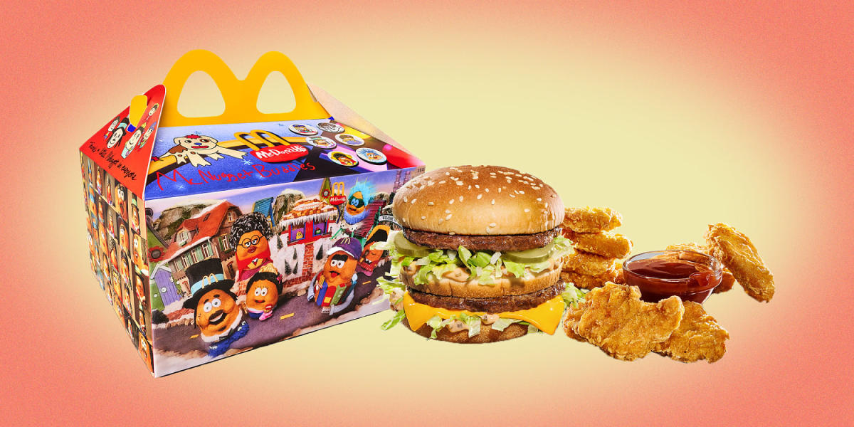 McDonald’s brings back adult Happy Meals featuring new toys