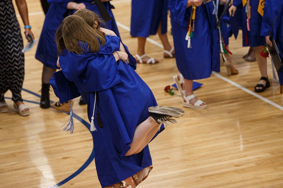 Culleoka Unit School graduation takes place in Culleoka, Tenn. on May 18, 2023.