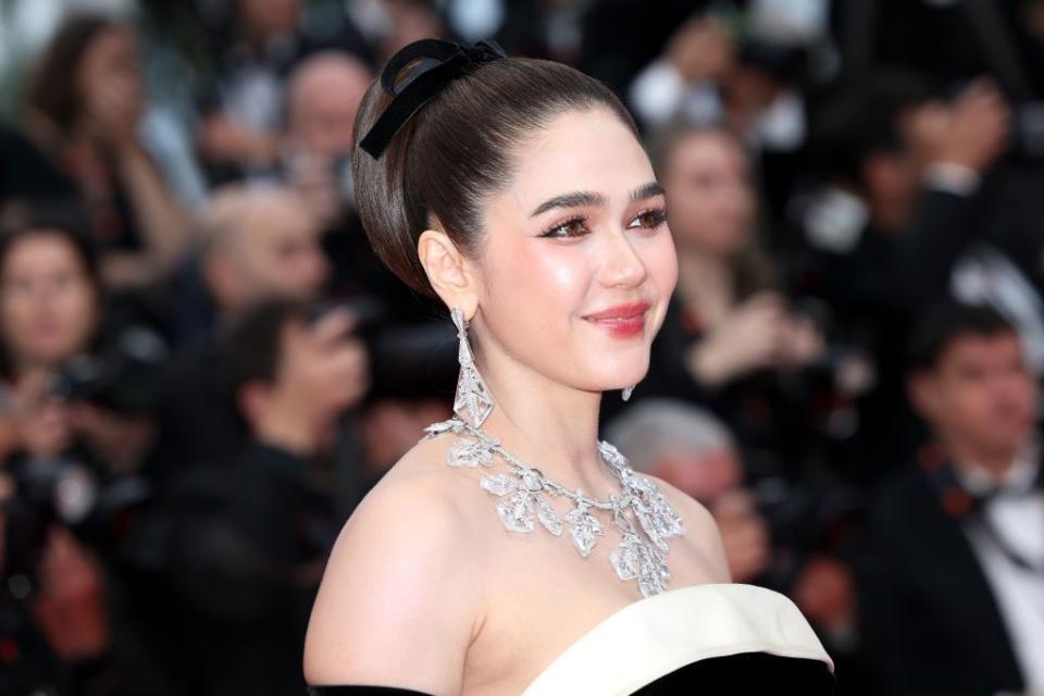 araya hargate cannes film festival 2024 beauty looks