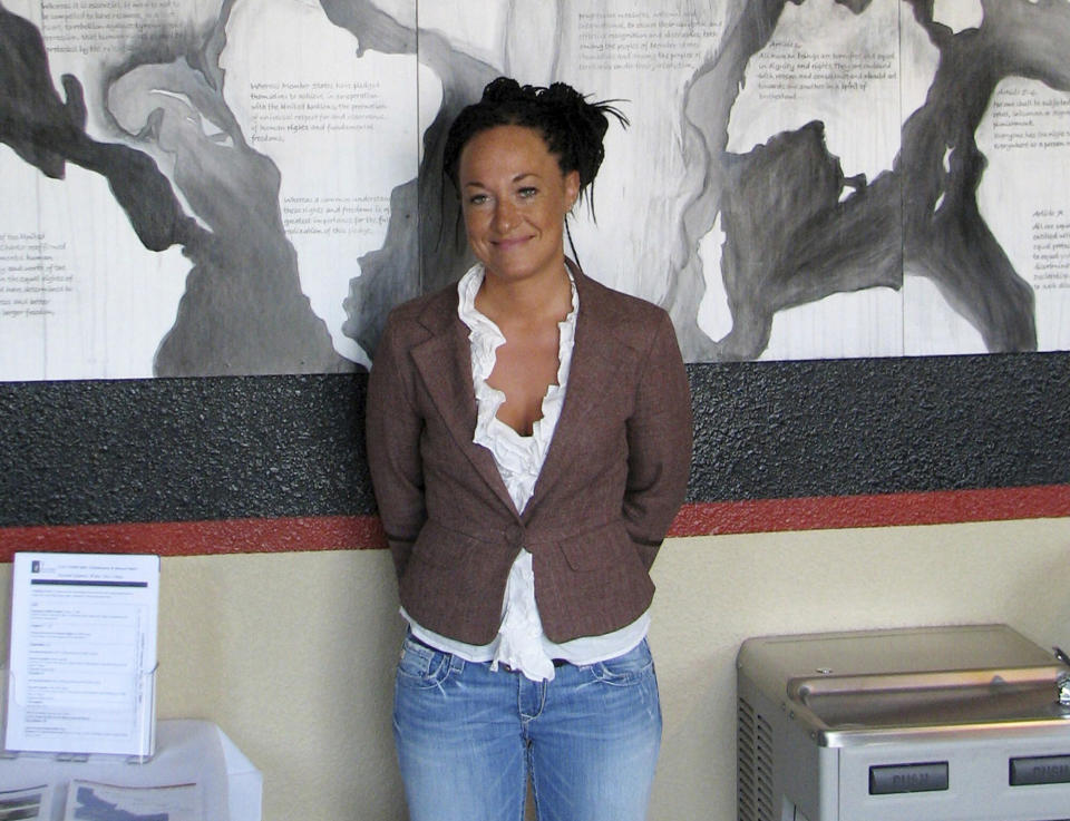 This July 24, 2009, file photo shows Rachel Dolezal, who made headlines for saying she was Black, even though she had been born white. (Photo: Nicholas K. Geranios/AP)