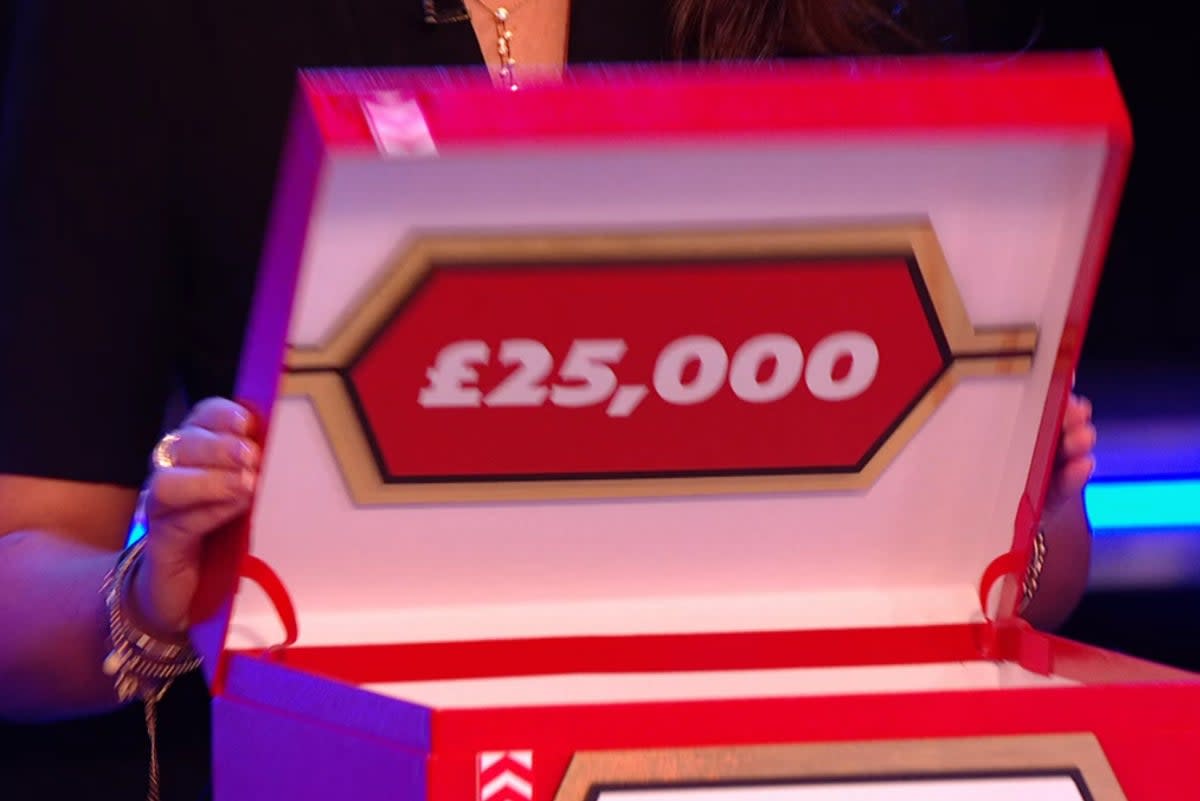 Gemma Owen’s box on Deal or No Deal (ITV / screengrab)