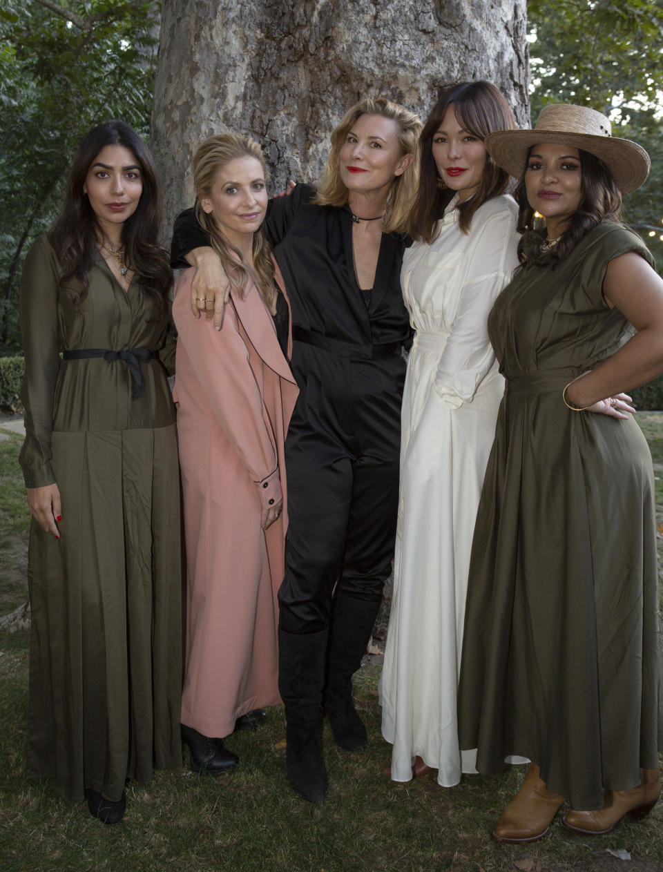 Left to right: Deepika Chopra; Sarah Michelle Gellar; Heidi Merrick; Lindsay Price; Benita Litt. - Credit: Courtesy/Elizabeth Lippman