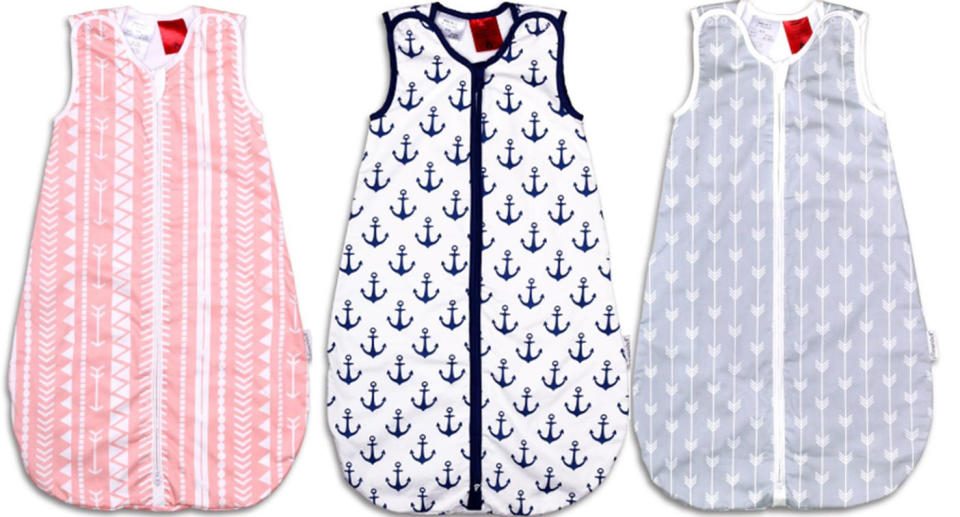 Photo of Peanut Shell Infant Sleep Bags from Farallon Brands recalled by The ACCC.