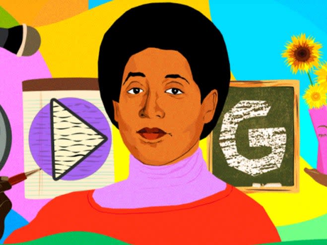 <p>Google’s 18 February doodle celebrates the 87th birthday celebrates Audre Lorde</p> (Google Doodle)