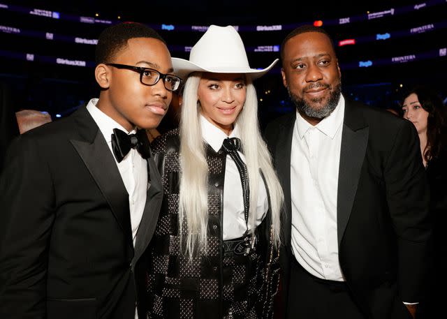 <p>Francis Specker/CBS via Getty</p> Beyoncé and Robert Glasper