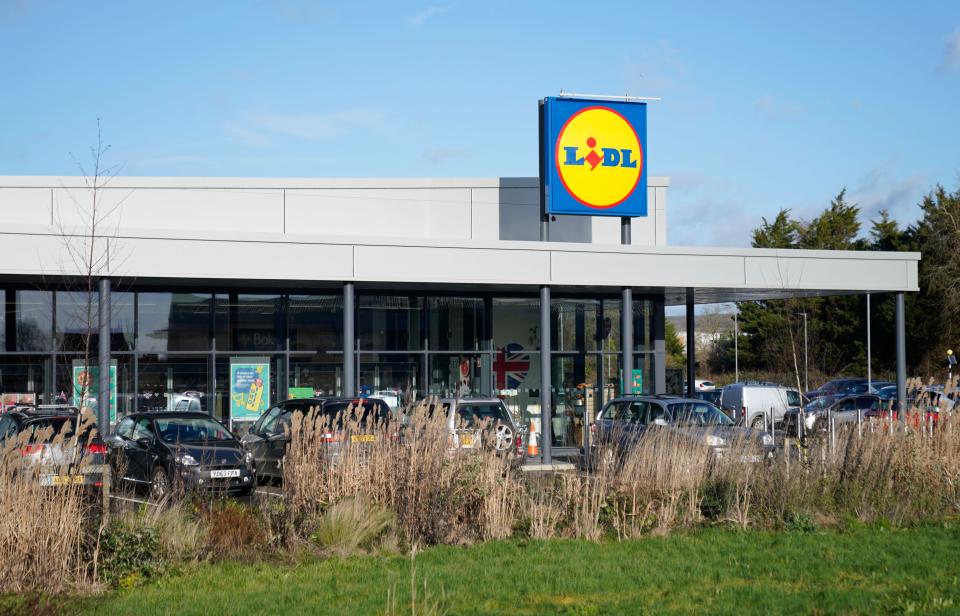 A view of a Lidl supermarket in Chichester, West Sussex. Discount supermarket Lidl has revealed its sales jumped by almost a quarter over the key festive period as it said it was buoyed by shoppers switching from rivals amid budget concerns. The retailer said sales increased by 24.5 percent over the four weeks to December 25, compared with the same period in 2021. Picture date: Monday January 9, 2023.