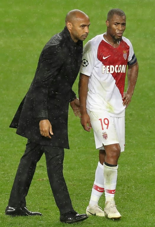 Thierry Henry is still looking for his first win in charge of Monaco