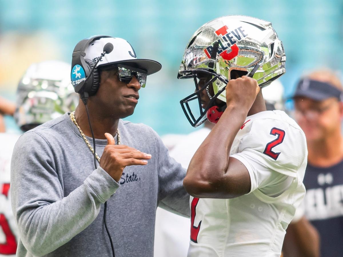 Michael Strahan Makes Custom Suits for Deion Sanders' HBCU Team