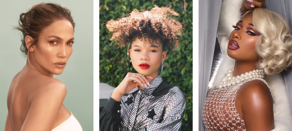 Jennifer Lopez, Storm Reid and Megan Thee Stallion have deals with Pinterest on content series for the platform. - Credit: Courtesy photos