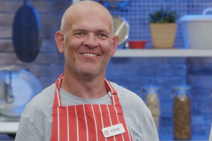 Stokie Steve on Masterchef tonight -Credit:BBC