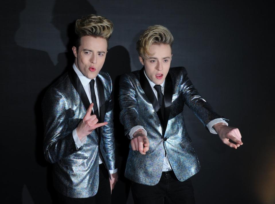 Jedward pictured in 2017 (Getty Images)