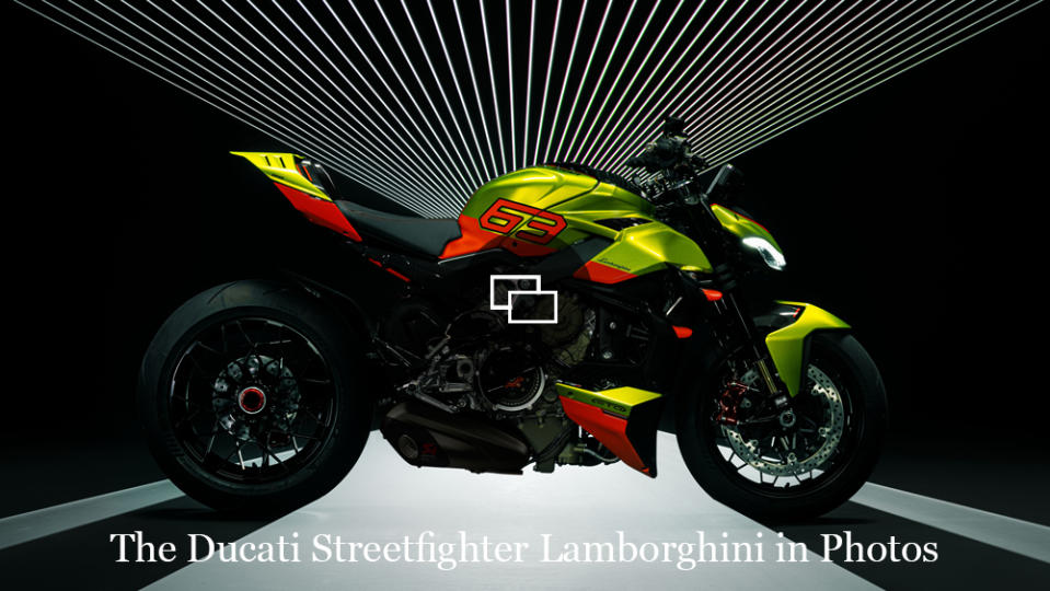The Ducati Streetfighter V4 Lamborghini. - Credit: Ducati Motor Holding S.p.A.