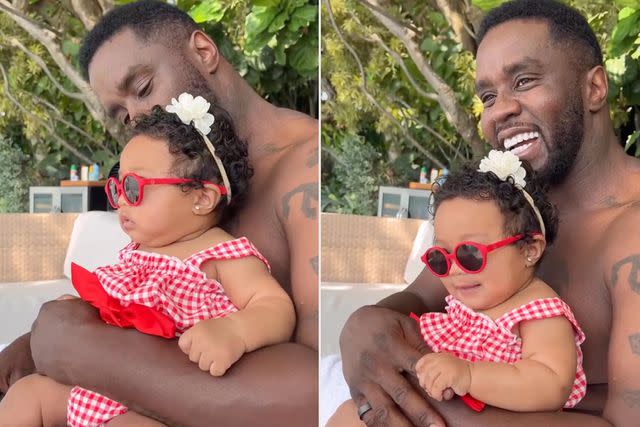 Diddy/Instagram Diddy and daughter Love