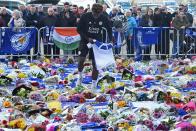 <p>Leicester players (Photo by Mike Egerton/PA Images via Getty Images) </p>