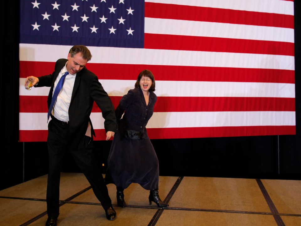 american flag dancing dancers