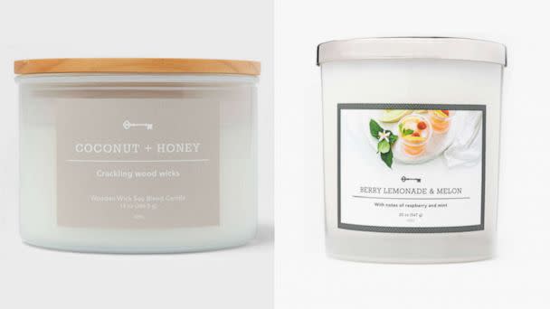 PHOTO: Threshold Glass Jar Candles sold exclusively by Target. (U.S. Consumer Product Safety Commission)