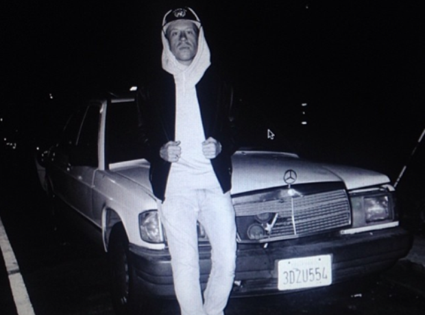 Macklemore is a fan of Mercedes cars. Source: Instagram