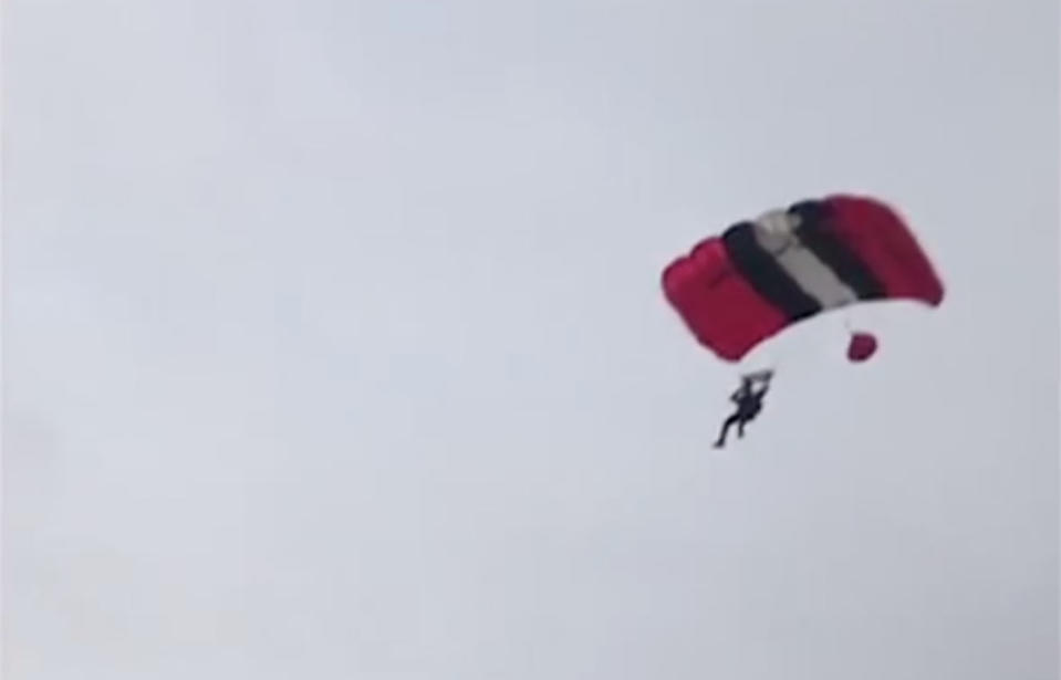 Two Sydney men arrested for base jumping off a crane.