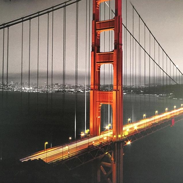10 .Puente Golden Gate (San Francisco) Desde que se construyó entre 1933 y 1937, este puente colgante se convirtió en el ícono de la ciudad. Además de autos, cuenta con carriles exclusivos para peatones y bicicletas protegidos a lo largo de sus 1,280 metros de longitud. Foto: Instagram / @beautyangel38