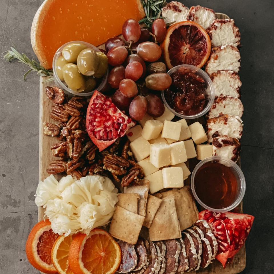 Check out Rustic Board Grazing Co., offering charcuterie platters that you can take with or break out and picnic on site at Foodchella 5 on Saturday, May 13, at Slades Ferry Park in Somerset.