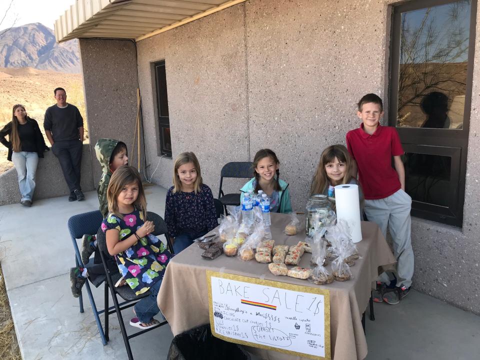 bake sale death valley