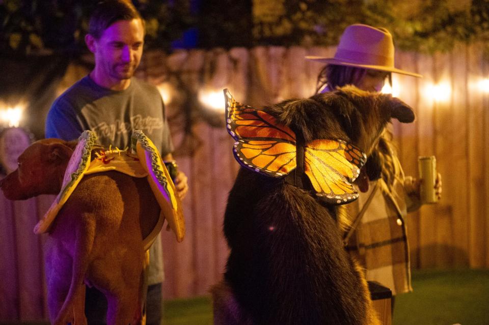 Scenes during The Bark and Boos halloween costume contest at 601 Lamar St. on Friday, Oct. 21, 2022.