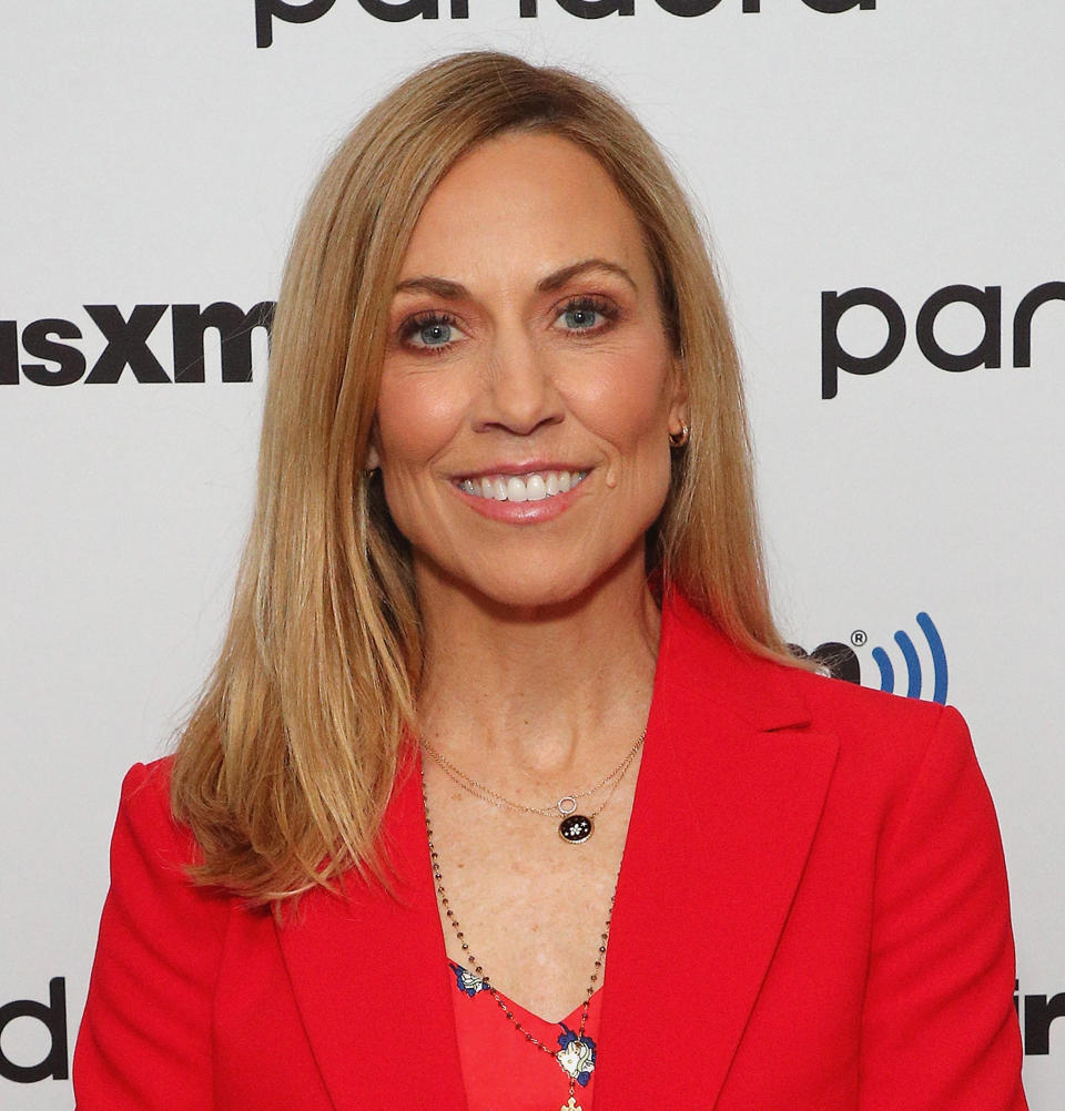 Sheryl Crow visits the SiriusXM Studios on March 05, 2020 in New York City. (Photo by Astrid Stawiarz/Getty Images)