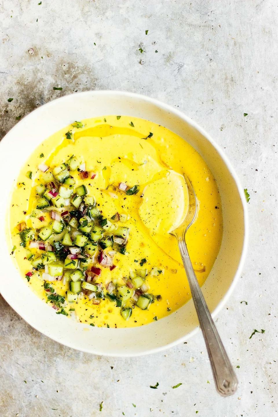 Farmers' Market Chilled Soup with Cucumber