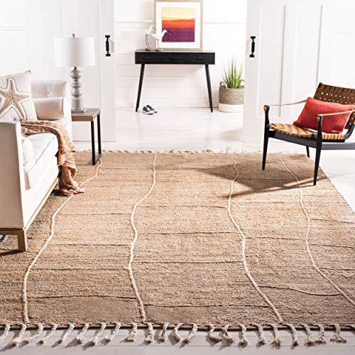 <p><strong>NF105B Natural Premium Jute (5' x 8') Area Rug</strong></p><p>Safavieh</p><p><strong>$124.56</strong></p><p><a href="https://www.amazon.com/dp/B07NPJ5PWT?tag=syn-yahoo-20&ascsubtag=%5Bartid%7C10069.g.34043814%5Bsrc%7Cyahoo-us" rel="nofollow noopener" target="_blank" data-ylk="slk:Shop Now;elm:context_link;itc:0;sec:content-canvas" class="link ">Shop Now</a></p><p>This stellar Amazon find is another favorite of Welch's and works for a variety of design tastes. The handwoven rug is made with naturally softened fibers for a delightful experience. </p>