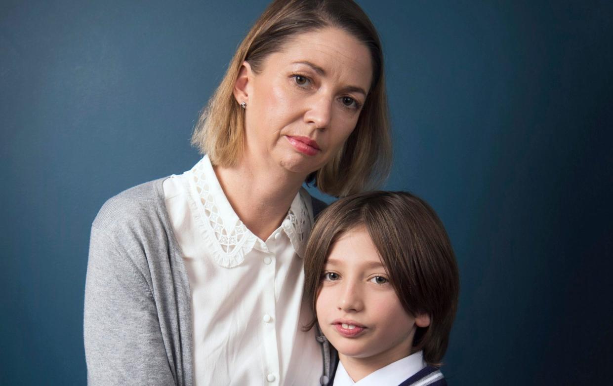 Jane Richards and her son - Portrait of Jane Richards and her son Henry, 11/Paul CooperCharles HymasHome Affairs Editor